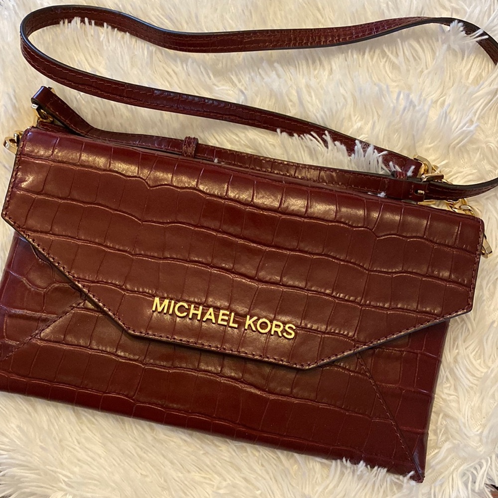 Michael Kors envelope clutch